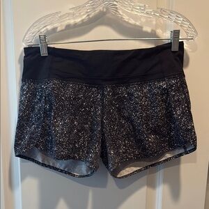 Black and Gray Women's Shorts